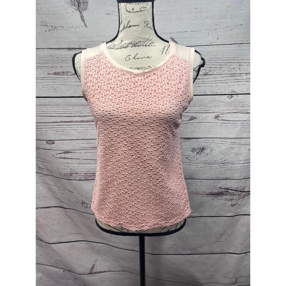 Ann Taylor Loft Pink Sleeveless Tank Top Casual Womens Size XS‎